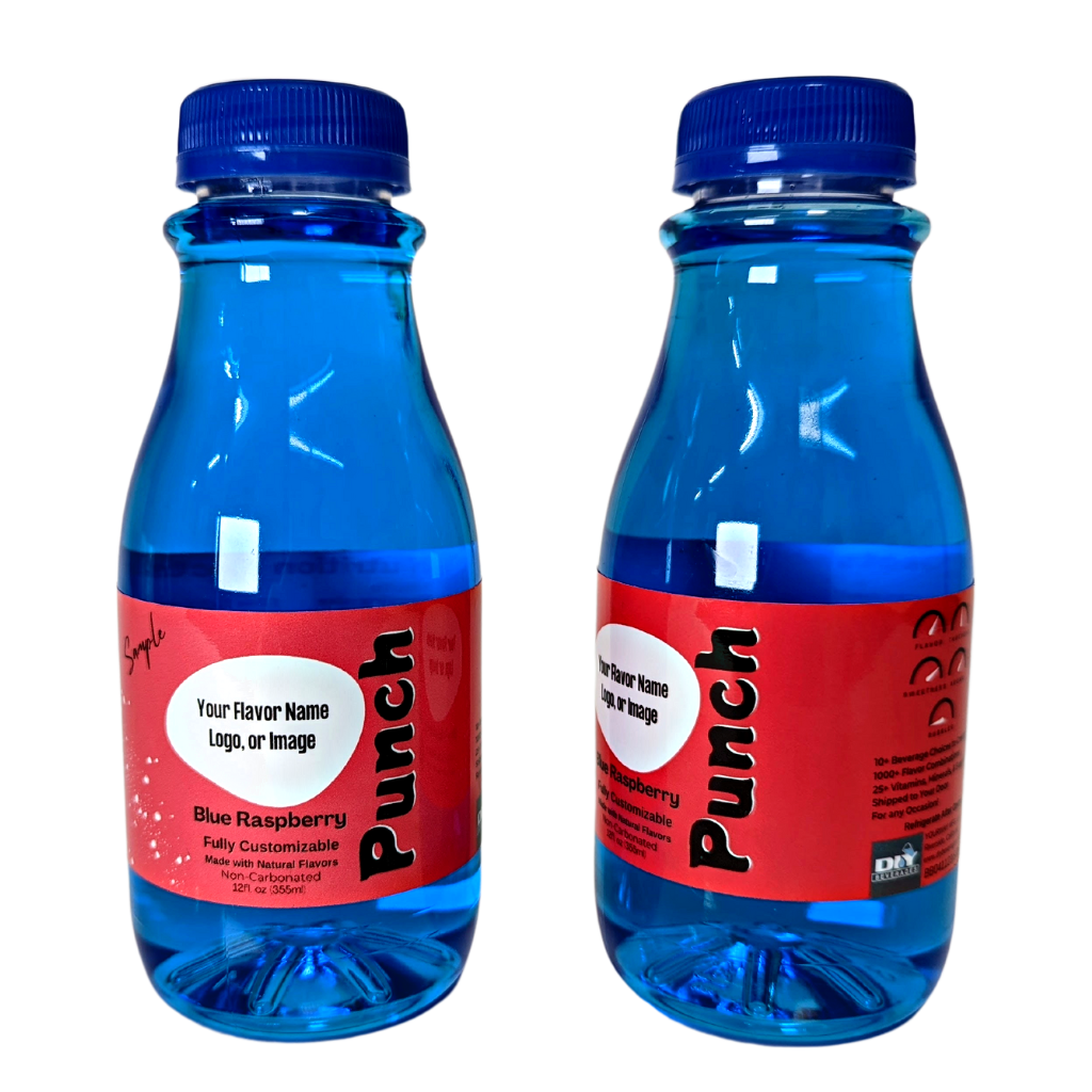 Blue raspberry sample punch, non-carbonated drink for parties of all kinds. 